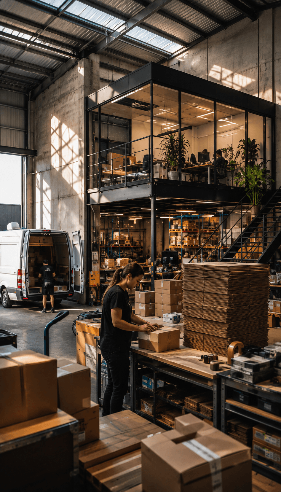 Australian SME warehouse and office — understanding business insurance