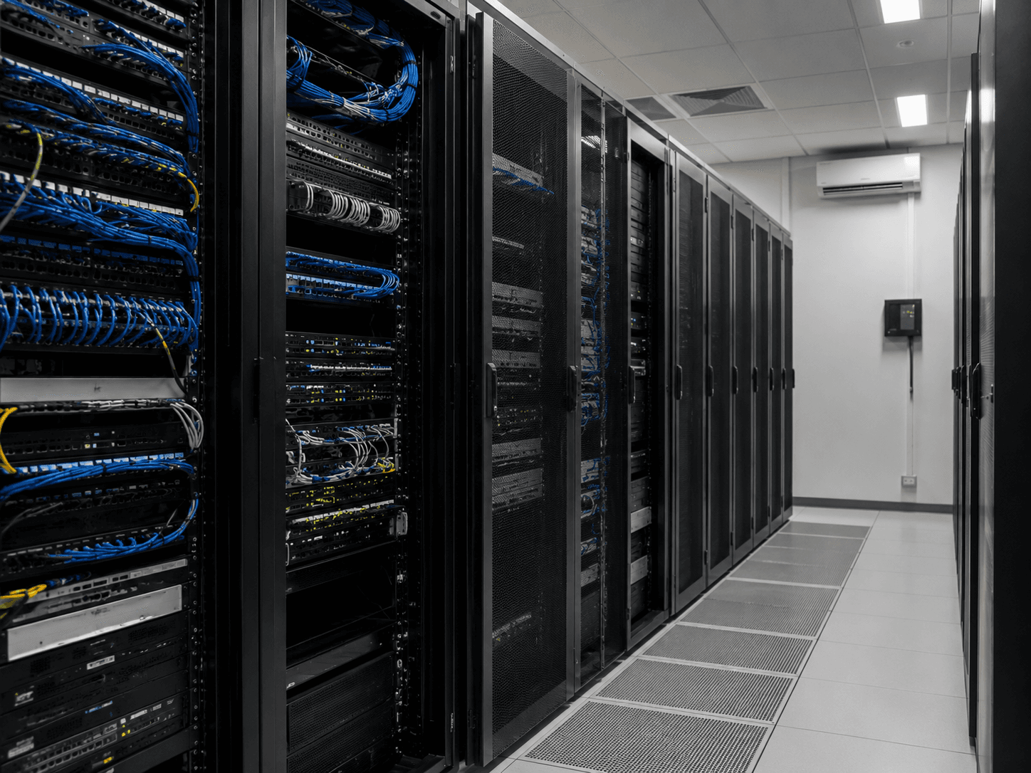 Server and comms equipment in an Australian IT workspace — IT professionals insurance